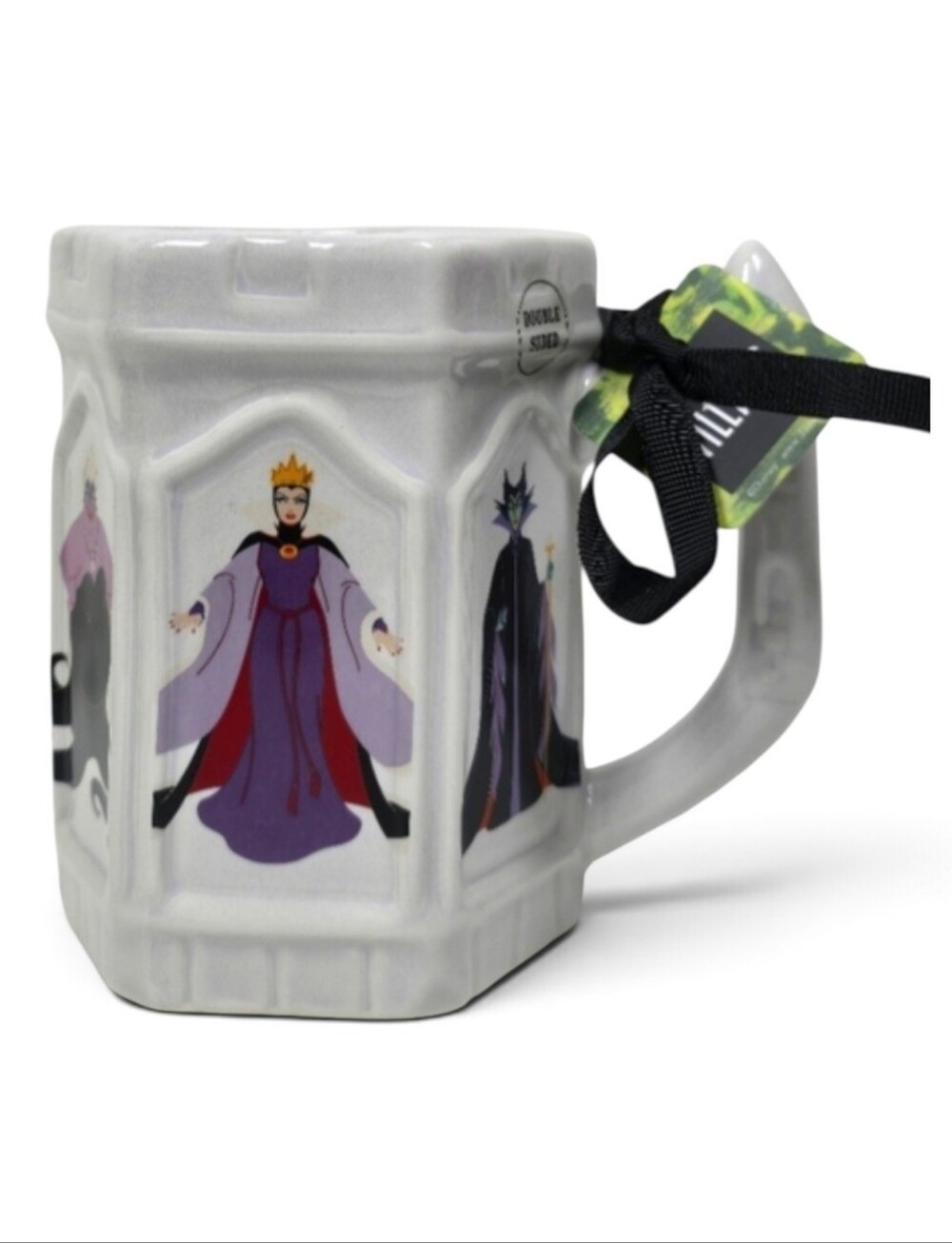 Rae Dunn Disney Villains Queens of Mean Ceramic Mug NWT